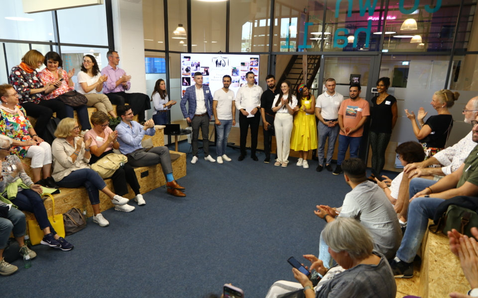 Gruppenbild Existenzgründung bei der Start-up Expo 2024