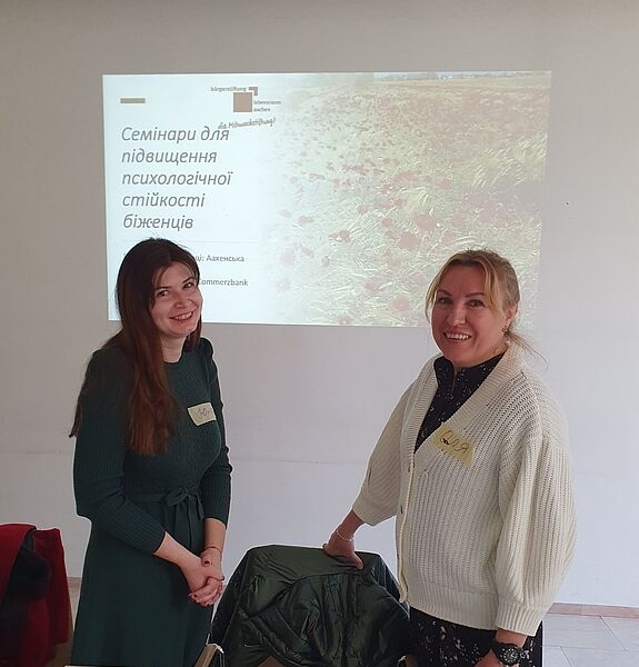 Neuer Workshop zur psychischen Resilienz für geflüchtete Frauen aus der Ukraine erfolgreich gestartet!