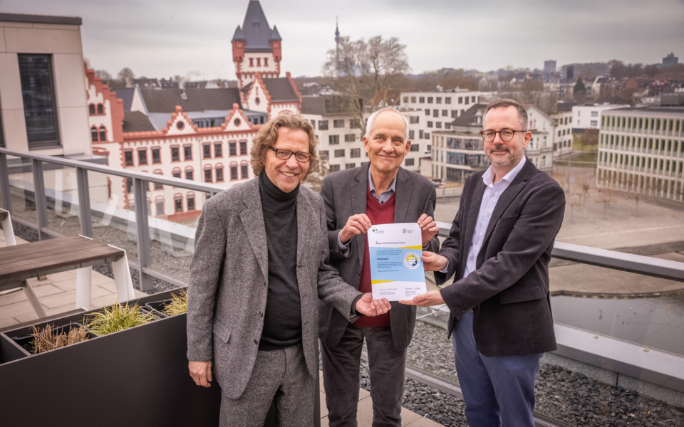 Verleihung des Gütesiegels 2026-2028