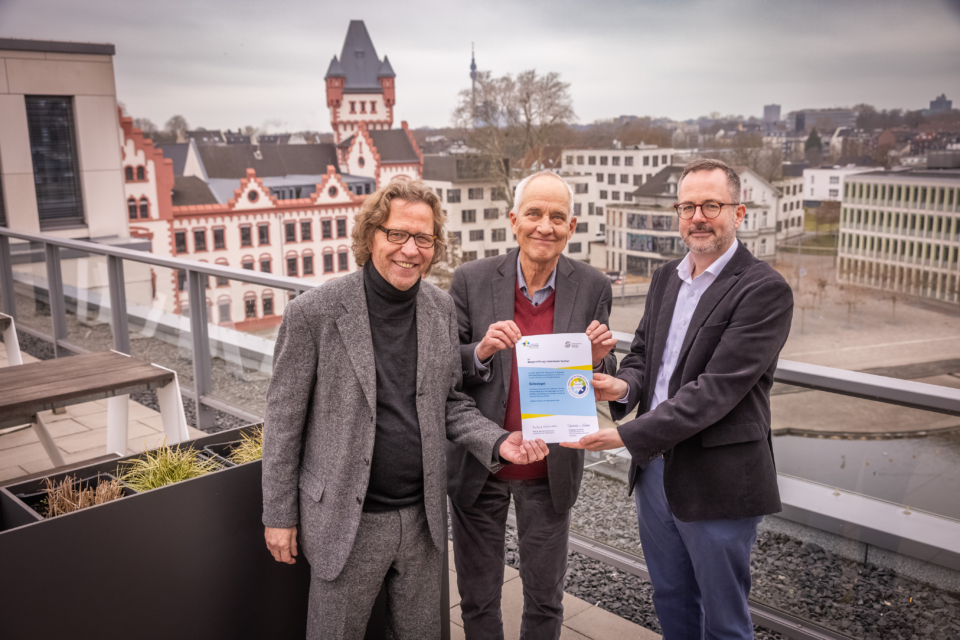 Verleihung des Gütesiegels 2026-2028