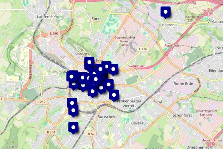 Aachener Engagement für soziale Fürsorge und Gerechtigkeit, bürgerliche Freiheit und Demokratie